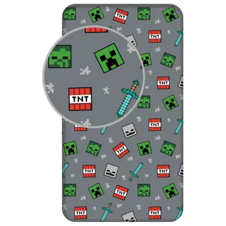 Minecraft We Got This plachta s gumou 90x200 cm produktová fotografia