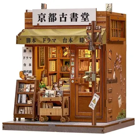 Model súpravy miniatúrneho domu Antique Bookery of Kyoto 18 x 15 cm produktová fotografia