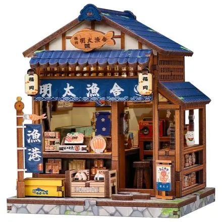 Súprava modelu miniatúrneho domu Fukuoka Mentaiko Kitchen 11 x 9 cm produktová fotografia