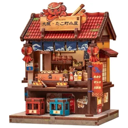 Sada na zostavenie miniatúrneho modelu domu Osaka Takoyaki 12 x 9 cm produktová fotografia