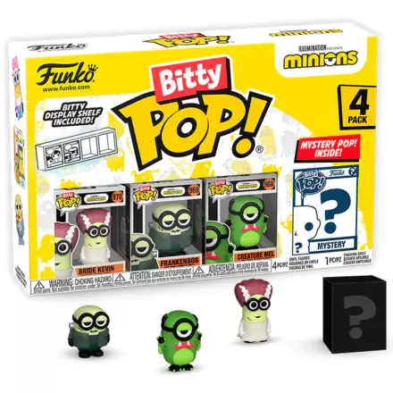 Minions Bitty Funko POP! Vinyl Figura 4-Pack Frankenbob 2,5 palca termékfotója