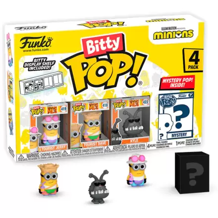 Minions Bitty Funko POP! Vinyl Figurky, 4-Pack Young Gru 2,5 cm termékfotója