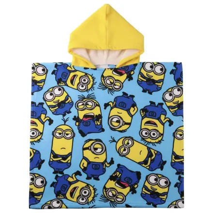 Minions mikrovláknová plážová osuška poncho produktová fotografia