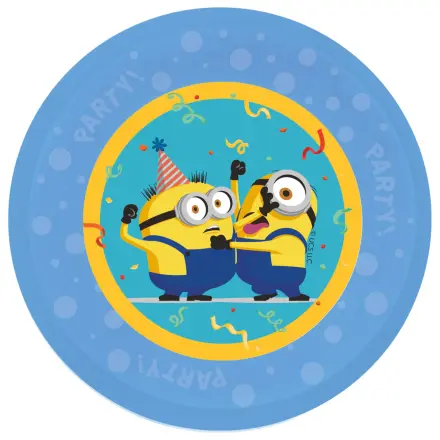 Minions The Rise of Gru micro prémiový plastový jedálenský tanier 4-dielna súprava 21 cm produktová fotografia