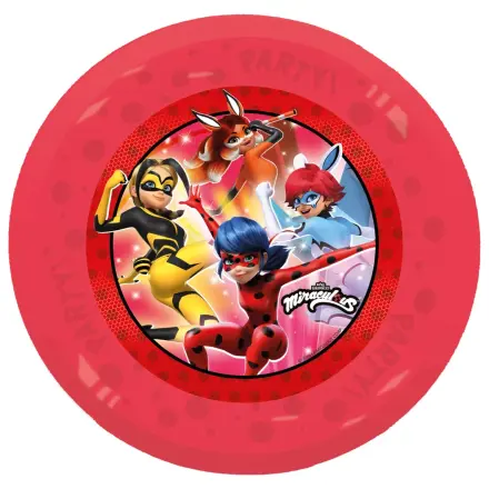Miraculous Hero Micro Premium Plastic Flat Plate 4-dielna súprava 21 cm produktová fotografia