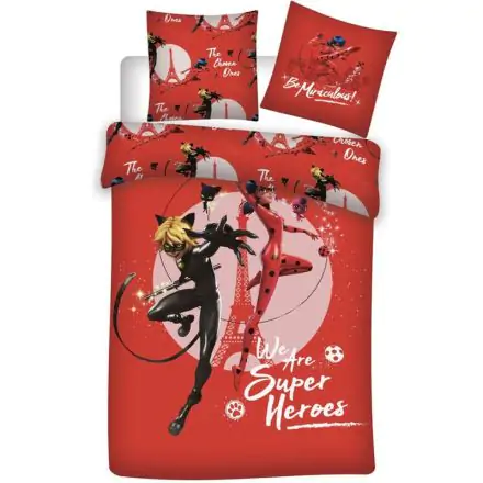 Miraculous Lady Bug bavlnená obliečka na perinu posteľ 90 cm produktová fotografia