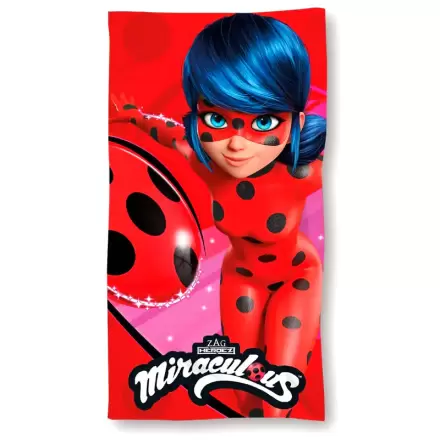 Miraculous Ladybug mikrovláknová plážová osuška 50 x 100 cm termékfotója