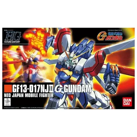 Mobile Fighter G Gundam GF13-017NJII God Gundam Model Kit HGFC 1/144 produktová fotografia