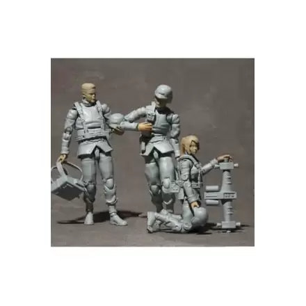 Mobile Suit Gundam G.M.G. Akčná figúrka 3-Pack Earth United Army Soldier 01-03 Set 10 cm produktová fotografia