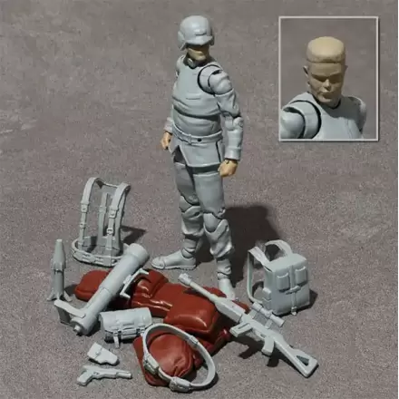 Mobile Suit Gundam G.M.G. Akčná figúrka Earth United Army Soldier 02 10 cm produktová fotografia