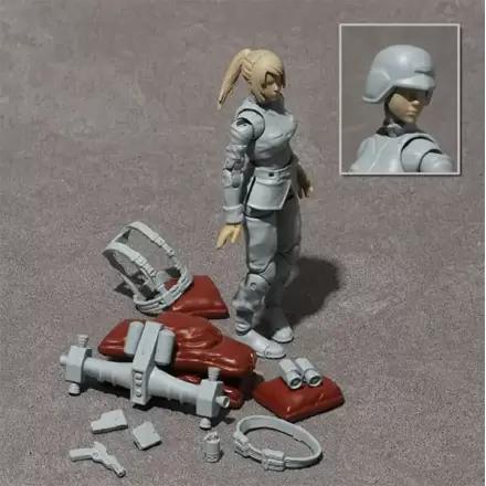 Mobile Suit Gundam G.M.G. Akčná figúrka Earth United Army Soldier 03 10 cm produktová fotografia