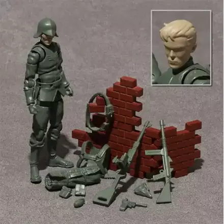 Mobile Suit Gundam G.M.G. Akčná figúrka Principality of Zeon General Soldier 01 10 cm produktová fotografia