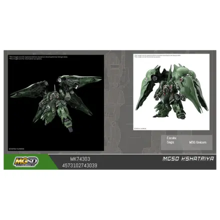 Mobile Suit Gundam MGSD Master Grade SD - MGSD Kshatriya modelová súprava produktová fotografia