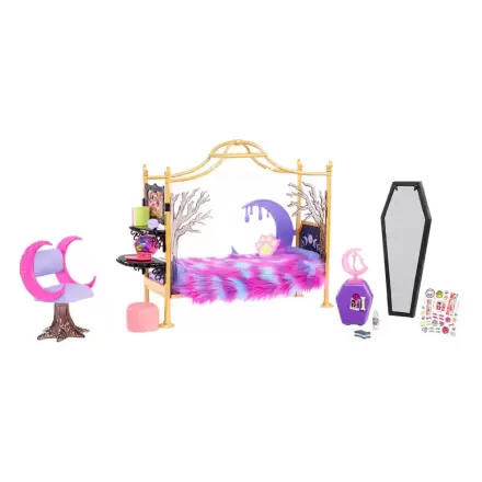 Monster High Playset Clawdeen Wolf Spálňa produktová fotografia