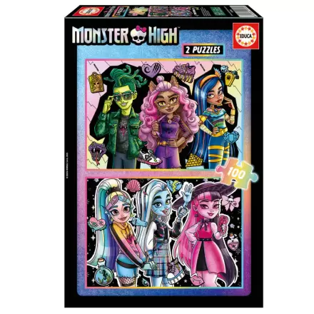 Monster High puzzle 2x100 dielikov produktová fotografia