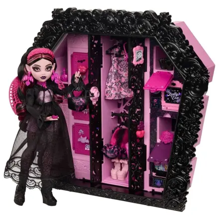 Monster High Ultimate Skulltimate Draculaura bábika a šatník produktová fotografia