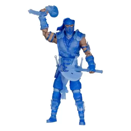 Mortal Kombat akčná figúrka Glow in the Dark Edition Sub-Zero (Gold Label) 18 cm produktová fotografia