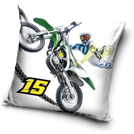 Motokrosová obliečka na vankúš 40*40 cm produktová fotografia