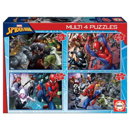 Marvel Spiderman Multi puzzle 50-80-100-1500ks termékfotója