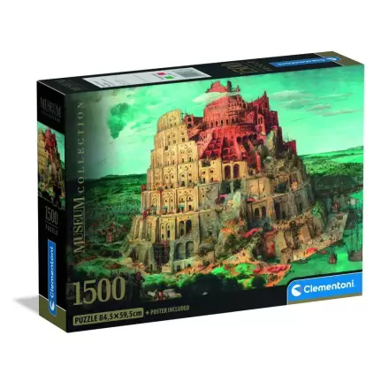 Museum Bruegel The Tower of Babel puzzle 1000ks termékfotója