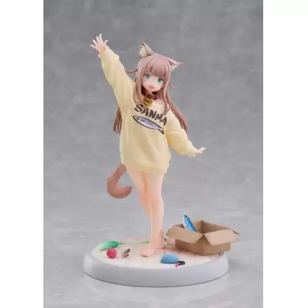 Soška Moja mačka je kawaii dievča 1/6 Kinako Play With Ver. AmiAmi Limited Edition 21 cm produktová fotografia
