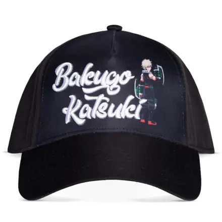 My Hero Academia zakrivený šilt Cap Katsuki Bakugo 3D Logo termékfotója