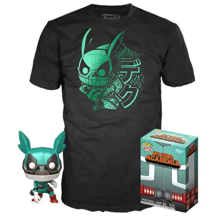 My Hero Academia figúrka a tričko box Deku with Helmet termékfotója