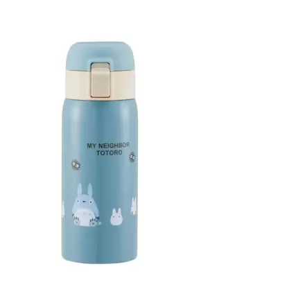 My Neighbor Totoro Fľaša na vodu One Push Mat Blue 350ml produktová fotografia