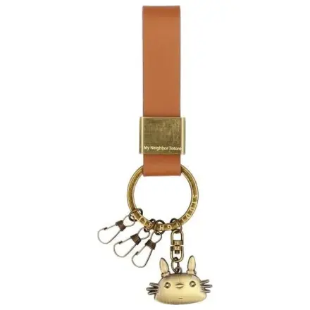 My Neighbor Totoro Totoro kožený/kovový prívesok na kľúče produktová fotografia