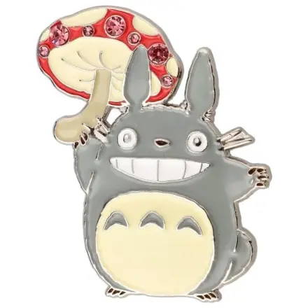 My Neighbor Totoro kovová brošňa Totoro Hríb produktová fotografia