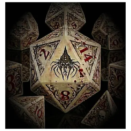 Mythic Legions súprava kociek Necronominus produktová fotografia