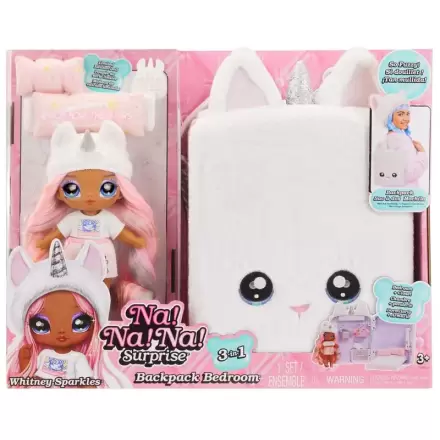 Na! Na! Na! Surprise Whitney Sparkles mini ruksak playset + bábika produktová fotografia
