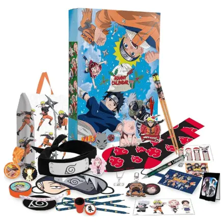 Naruto adventný kalendár produktová fotografia