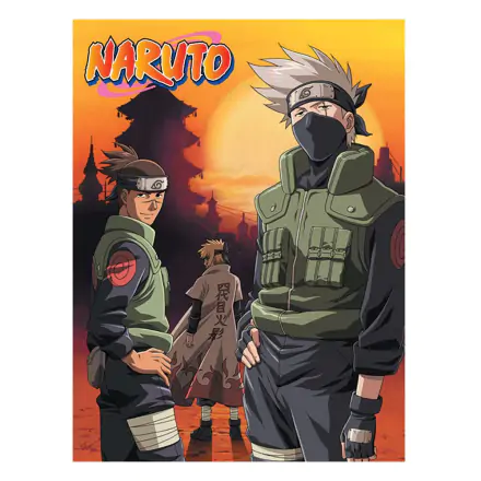 Naruto Plátno Tlač Kakashi x Iruka x Minato 30 x 40 cm produktová fotografia