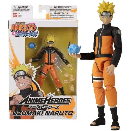 Naruto Shippuden Anime Heroes Naruto Uzumaki figúrka 15 cm produktová fotografia
