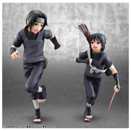 Naruto Shippuden G.E.M. Series PVC figúrky balenie 2 kusov Itachi Uchiha & Sasuke produktová fotografia