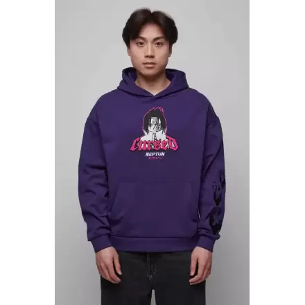 Naruto Shippuden Hooded Sweater Graphic Purple, L termékfotója