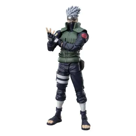 Naruto Shippuden S.H. Figuarts akčná figúrka Kakashi Hatake -The famed Sharingan Hero- 16 cm termékfotója