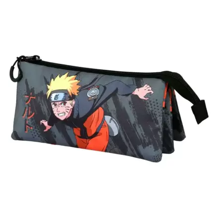 Naruto Shippuden Shuriken triple pencil case termékfotója