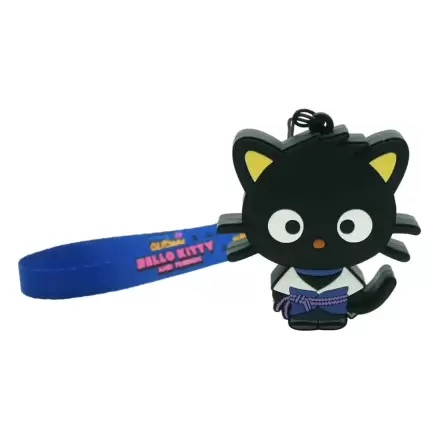 Naruto Shipudden x Hello Kitty PVC kľúčenka Chococat Sasuke (6 cm) termékfotója