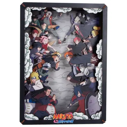 Naruto Model Kit Wooden Theatre Combat (veľký) 26 cm produktová fotografia