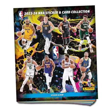 NBA Sticker & Trading Cards Collection 2023-24 Album *German Version*NBA Samolepky a zberateľské karty Collection 2023-24 Album *German Version* termékfotója