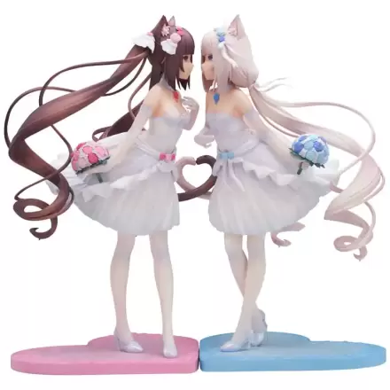 Nekopara PVC soška 1/7 Nekopara Chocola & Vanilla Dream of Eden Ver. 23 cm termékfotója