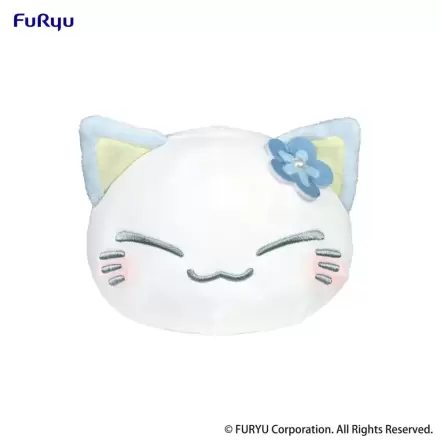 Nemuneko Cat Plush Figure Blue 18 cm termékfotója