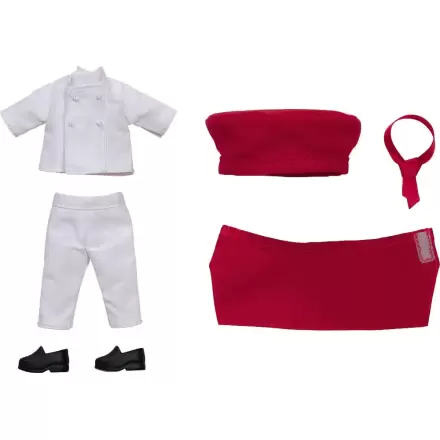 Nendoroid Príslušenstvo pre Nendoroid Doll figúrky sada oblečenia: Pastry Chef (Red) produktová fotografia