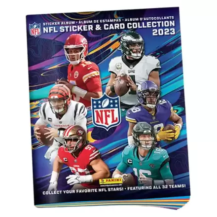 NFL Sticker & Card Collection 2023 Album na nálepky produktová fotografia