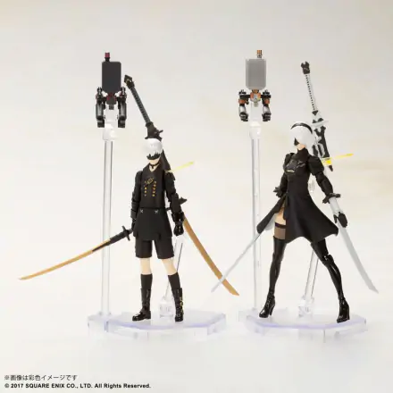 NieR Automata Action Figures Plastic Model Kit 2B & 9S 7 cm termékfotója