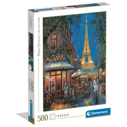 Night at the Eiffel Cafe puzzle 500 kusov produktová fotografia