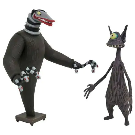 Nightmare before Christmas Akčné figúrky 2-pack Creature under the Stairs & Cyclops 18 cm termékfotója