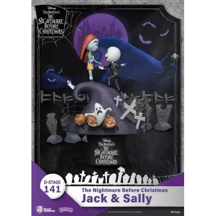 Nightmare before Christmas D-Stage PVC Dioráma Jack & Sally 15 cm produktová fotografia